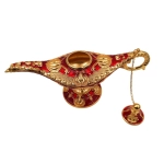 Lampa Alladyna LAR – Orientalna Dekoracja Czerwono-Złota